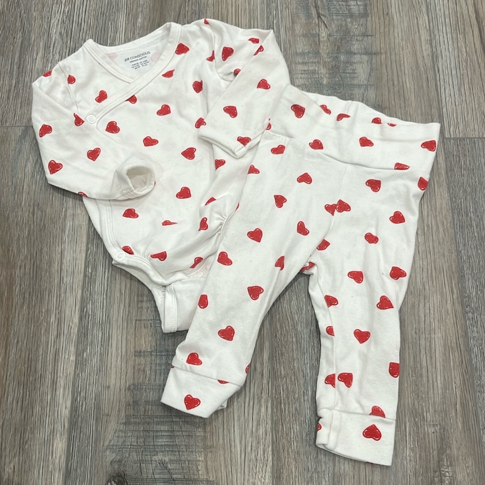 H&M heart set